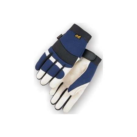 MAJESTIC GLOVE 2152tw Xs Pigskin Palm W/Blue Stretch Back Mech.Thin.Glove UN2069821